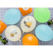 Picture of LATEX BALLOONS CONSTRUCTION VEHICLES 12 INCH - 6 PACK